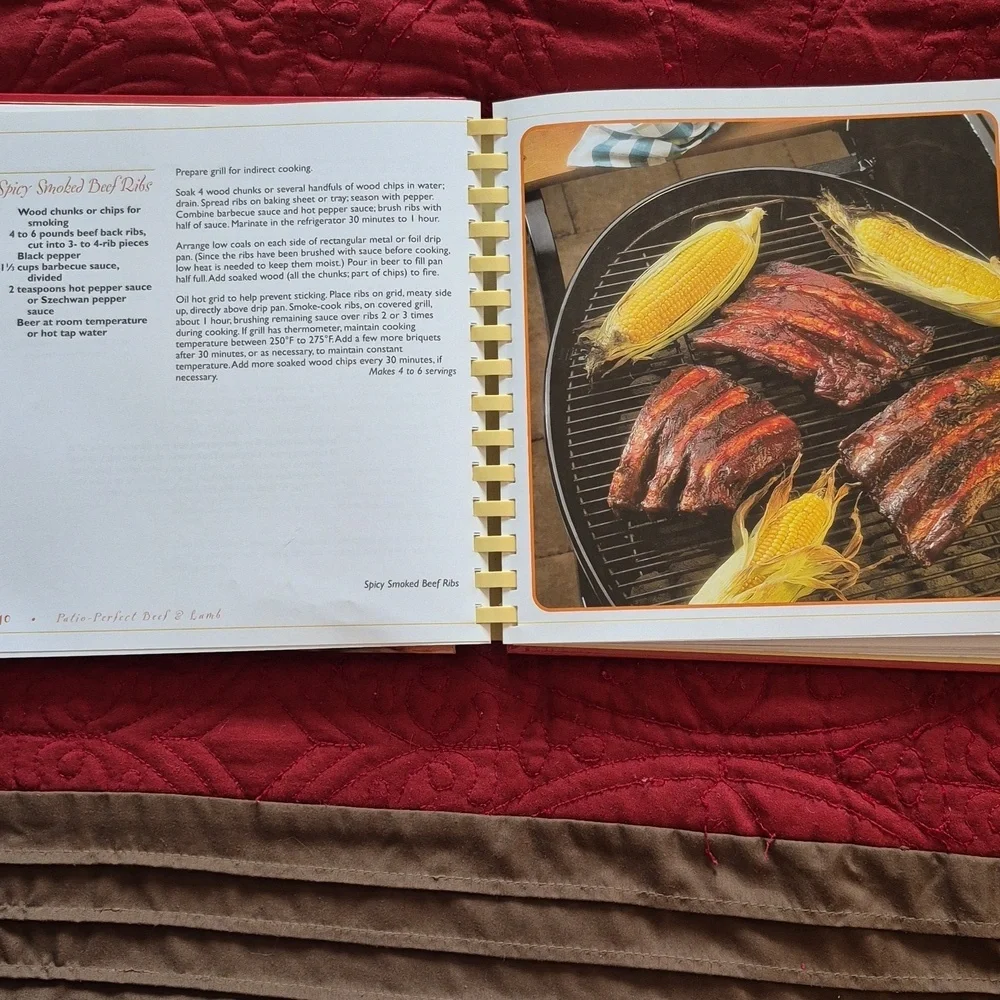 Easy Entertaining Cookbook - Red Cover